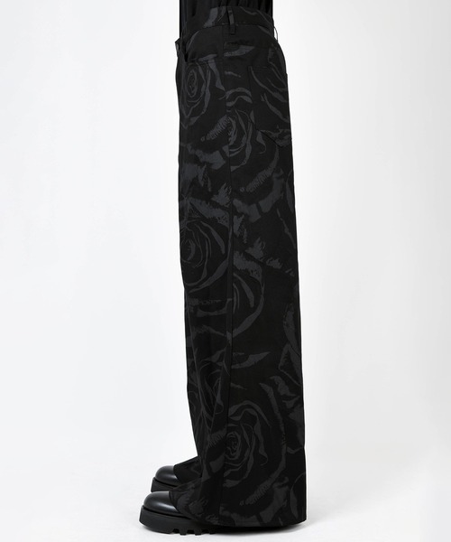 パンツ LAD MUSICIAN BIG ROSE WIDE FLARE SLACKS LAD MUSICIAN（ラッドミュージシャン）の「BIG ROSE WIDE FLARE PANTS