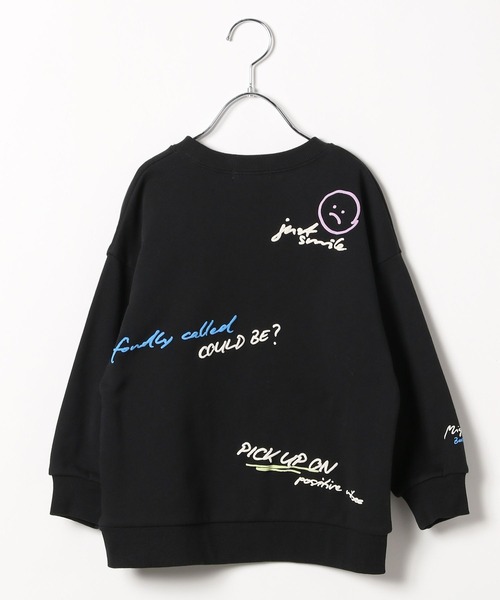 LEPSIM（レプシィム）の「【KIDS】手描きロゴスウェット　158555（スウェット・キッズ・ライトベージュ/ブラック/レッド・140/120）」の8枚目の写真