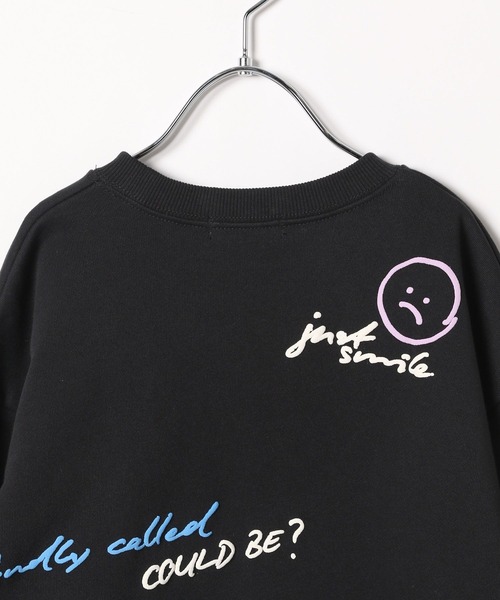 LEPSIM（レプシィム）の「【KIDS】手描きロゴスウェット　158555（スウェット・キッズ・ライトベージュ/ブラック/レッド・140/120）」の12枚目の写真