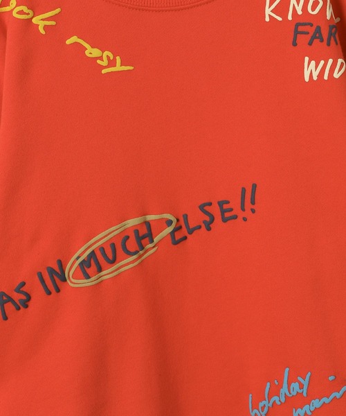 LEPSIM（レプシィム）の「【KIDS】手描きロゴスウェット　158555（スウェット・キッズ・ライトベージュ/ブラック/レッド・140/120）」の14枚目の写真