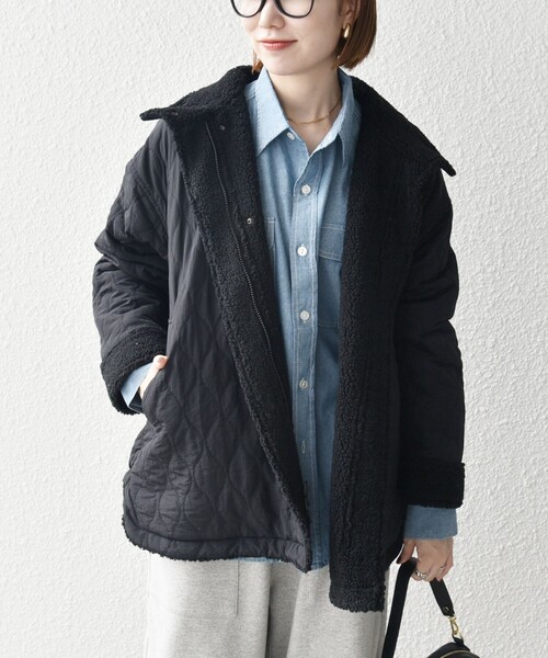 SHIPS any（シップス エニィ）の「SHIPS any: キルティング × ボア