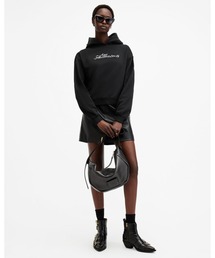 パーカー UNITY LOGO RELAXED FIT PIPPA HOODIE | UNITY ロゴ リラックス フィット ピッパ フーディー レデ ALLSAINTS（オールセインツ）の「UNITY LOGO RELAXED FIT PIPPA