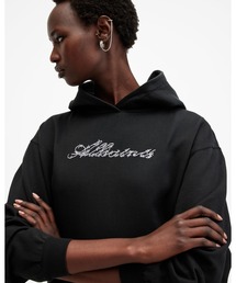 パーカー UNITY LOGO RELAXED FIT PIPPA HOODIE | UNITY ロゴ リラックス フィット ピッパ フーディー レデ ALLSAINTS（オールセインツ）の「UNITY LOGO RELAXED FIT PIPPA