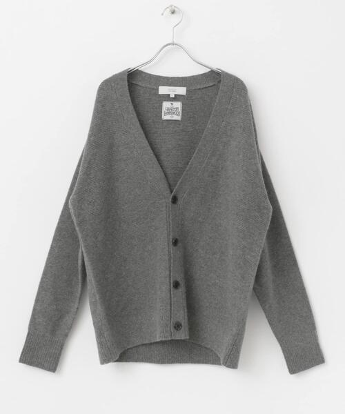 セール】『XLサイズあり』ハミルトンウールガーター編みVネック