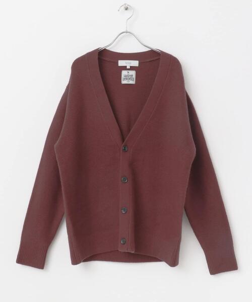 セール】『XLサイズあり』ハミルトンウールガーター編みVネック