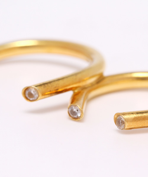 VIA BUS STOP（ヴィアバスストップ）の「jorge morales リング（リング・レディース・ゴールド・11）」の7枚目の写真