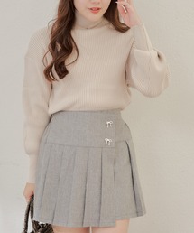 【WEB限定】袖ボリュームニット