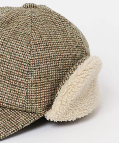 KBF（ケイビーエフ）の「フライトボアCAP（キャップ・レディース・チャコールグレー/ブラウン系その他・ONE）」の22枚目の写真