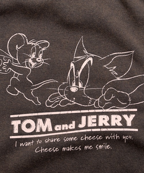 Tom&Jerry(トムアンドジェリー)の「『TOM&JERRY/トムアンドジェリー』USED風WIDEスウェット トレーナー【Z】(スウェット・レディース・イエロー系1/スミクロ・XL/L/M)」の14枚目の写真