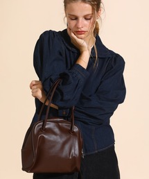 バッグ SARA Zara Rock Flap Soft Shoulder Bag Black 6360/615/040 Chain
