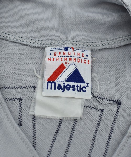 MAJESTIC（マジェスティック）の「【ヴィンテージ古着】Majestic “MLB Detroit Tigers/ #28 GRANDERSON” ゲームシャツ（その他トップス・メンズ・グレー・LARGE）」の4枚目の写真