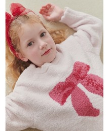 gelato pique | 【KIDS】リボンジャガードプルオーバー(ルームウェア/パジャマ)