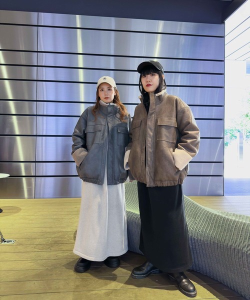 niko and（ニコアンド）の「[MODE NORM CORE]フェイクムートン