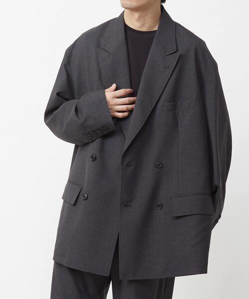 COMBAT WOOL DOUBLE BREASTED SETUP JACKET (CORDURA fabric