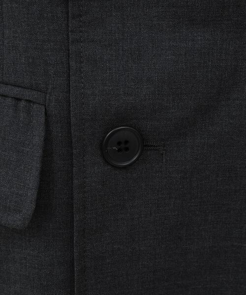 CONVERSE TOKYO(コンバーストウキョウ)の「COMBAT WOOL DOUBLE BREASTED SETUP JACKET (CORDURA fabric)(テーラードジャケット・レディース・チャコールグレー/ブラック・SMALL/MEDIUM)」の17枚目の写真