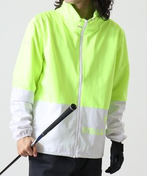 stella77golf（ステラセブンティーンセブンゴルフ）の「防風切替ｽﾀﾝﾄﾞ襟ｺﾞﾙﾌJKT（マウンテンパーカー）」