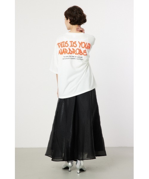 RODEO CROWNS WIDE BOWL（ロデオクラウンズワイドボウル）の「ボリュームマキシスカート（スカート・レディース・ブラック系その他/ブラウン系その他/ライトベージュ・FREE）」の7枚目の写真