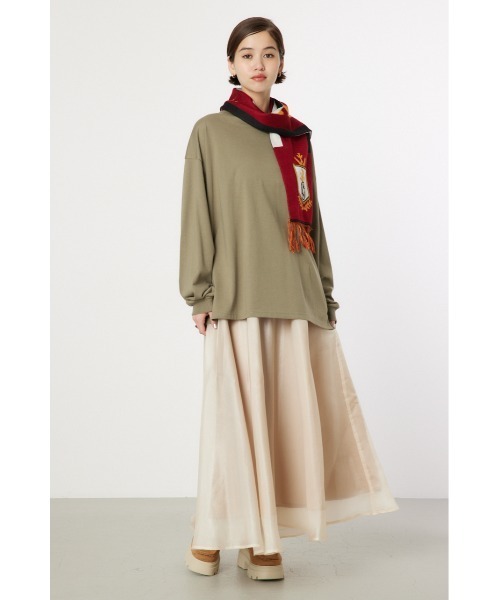 RODEO CROWNS WIDE BOWL（ロデオクラウンズワイドボウル）の「ボリュームマキシスカート（スカート・レディース・ブラック系その他/ブラウン系その他/ライトベージュ・FREE）」の18枚目の写真