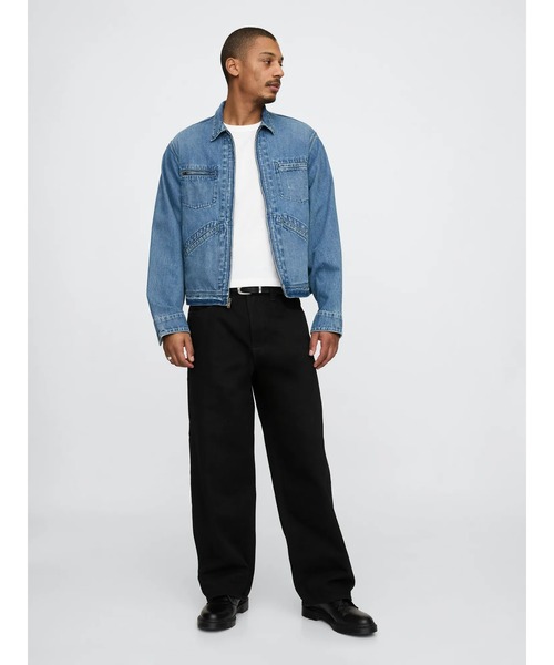 gap スーパーバギーデニム w36 l32 ブラック Gap公式オンラインストア | スーパーバギーデニム