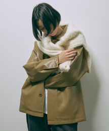 Faux Leather Over Jacket