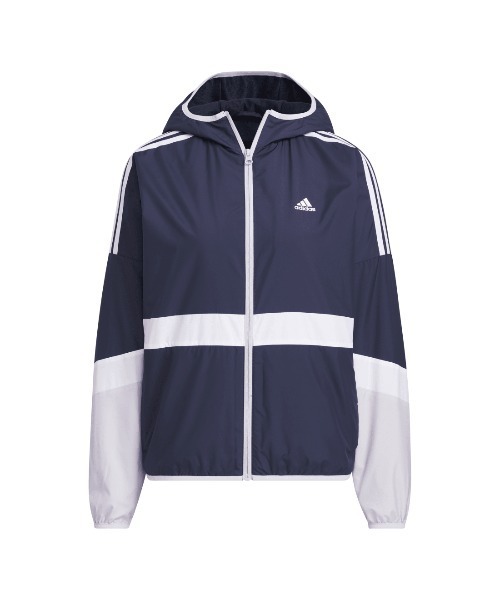 adidas（アディダス）の「アディダス adidas W TEAM ウーブンジャケット（ジャージ・レディース・ブラック/ブルー系その他・S/M/L/XL）」の7枚目の写真