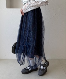 アソートドロストチュールスカート