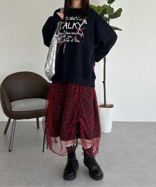 セール】アソートドロストチュールスカート（スカート）｜kutir