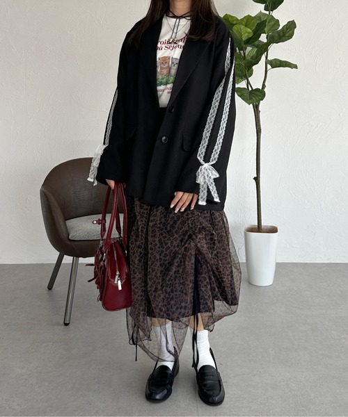 kutir(クティール)の「アソートドロストチュールスカート(スカート・レディース・レッド/ブラウン/ブルー/ブルー系その他/ライトブラウン/イエロー系その他・FREE)」の15枚目の写真