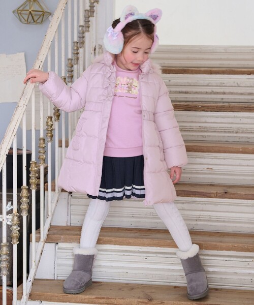 ANY（エニィ）の「プリーツニットスカート（スカート・キッズ・サックスブルー系/ピンク系/ネイビー系・130/120/110）」の7枚目の写真