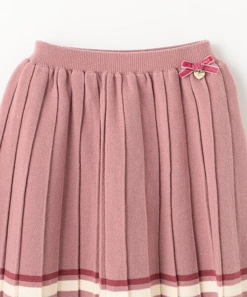 ANY（エニィ）の「プリーツニットスカート（スカート・キッズ・サックスブルー系/ピンク系/ネイビー系・130/120/110）」の17枚目の写真