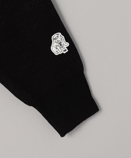 coen（コーエン）の「YALE別注ロゴクルーネックニット（ニット/セーター・メンズ・ブラック・M/L/XL）」の7枚目の写真