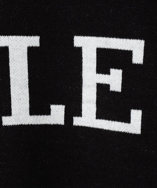 coen（コーエン）の「YALE別注ロゴクルーネックニット（ニット/セーター・メンズ・ブラック・M/L/XL）」の5枚目の写真