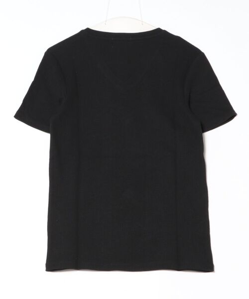ARCHIVER(アーカイバ)の「サーマル半袖VネックTシャツ(Tシャツ/カットソー・メンズ・ネイビー/ブラック/カーキ/ホワイト・LARGE/MEDIUM/X-LARGE)」の5枚目の写真