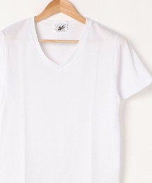 サーマル半袖VネックTシャツ