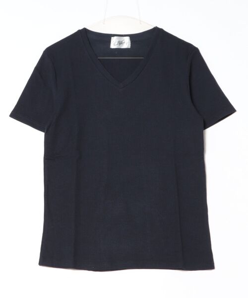ARCHIVER(アーカイバ)の「サーマル半袖VネックTシャツ(Tシャツ/カットソー・メンズ・ネイビー/ブラック/カーキ/ホワイト・LARGE/MEDIUM/X-LARGE)」の18枚目の写真