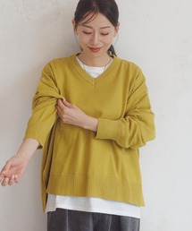 LAKOLE | 12ゲージVネックニットプルオーバー / 231672(ニット/セーター)