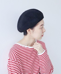 PAR ICI | ウールフェルトベレー帽(ハンチング/ベレー帽)