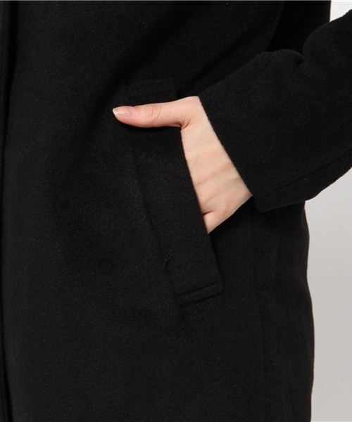 Chille anap(チルアナップ)の「ANAP/アナップ CHILLE ロング丈チェスターコート(チェスターコート・レディース・アイボリー/ブラック/ダークグレー/ネイビー/グレー・FREE)」の17枚目の写真