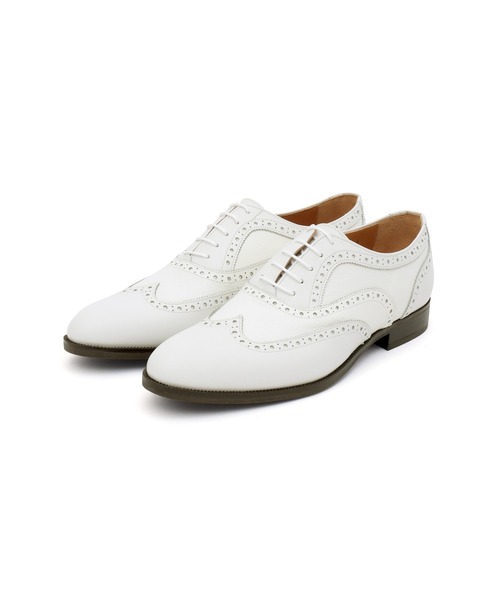 HIGH STREET(ハイストリート)の「HIGH STREET∴ウイングチップコンビシューズ(その他シューズ・メンズ・ホワイト・L/M/S)」の1枚目の写真