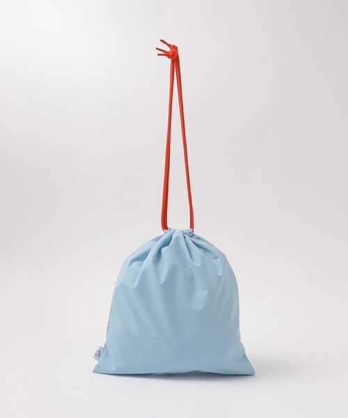 green label relaxing(グリーンレーベルリラクシング)の「【別注】<Robert P. Miller>巾着 バッグ(Lサイズ) / キッズ(エコバッグ/サブバッグ・キッズ・ライトブルー/ライラック・FREE)」の4枚目の写真