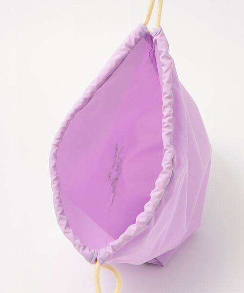 green label relaxing(グリーンレーベルリラクシング)の「【別注】<Robert P. Miller>巾着 バッグ(Lサイズ) / キッズ(エコバッグ/サブバッグ・キッズ・ライトブルー/ライラック・FREE)」の13枚目の写真