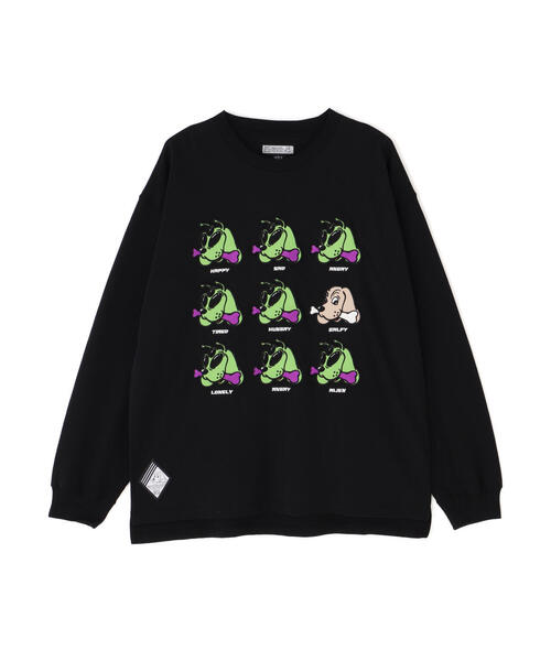 KRYCLOTHING×GALFY コラボカットソー セール】GALFY×オカルト/SUMI コラボTシャツ/LHPとGALFYの裏闇原宿（T