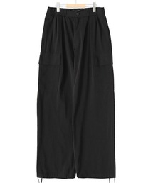 ATON / エイトン : COTTON VOILE SATIN PARATHUTE CARGO PANTS : PRAGCW0703[COR]
