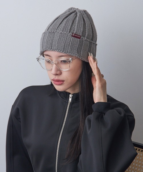 newhattan（ニューハッタン）の「【NEWHATTAN】アクリルニットキャップ NWHT-H3062 MURS（ニットキャップ/ビーニー・メンズ・グレー/カーキ/オリーブ/バーガンディー/レッド/ホワイト/ダークグレー/ブラック/オレンジ・FREE）」の4枚目の写真