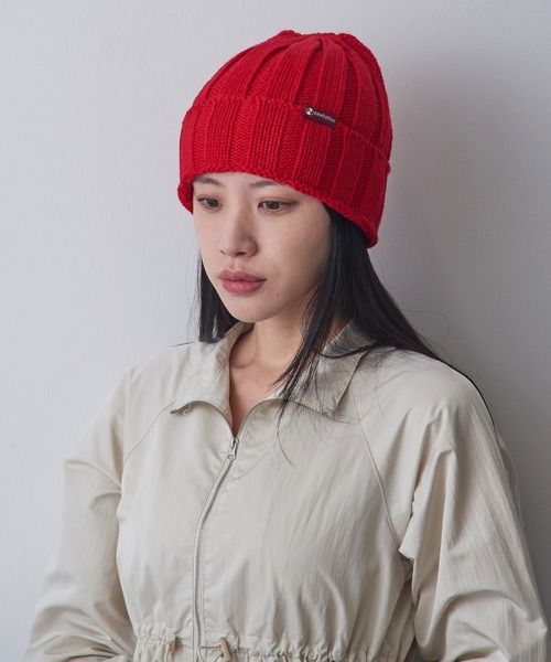 newhattan（ニューハッタン）の「【NEWHATTAN】アクリルニットキャップ NWHT-H3062 MURS（ニットキャップ/ビーニー・メンズ・グレー/カーキ/オリーブ/バーガンディー/レッド/ホワイト/ダークグレー/ブラック/オレンジ・FREE）」の7枚目の写真