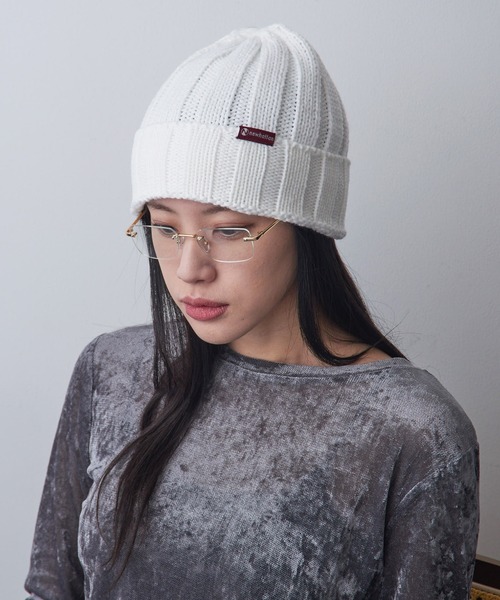 newhattan（ニューハッタン）の「【NEWHATTAN】アクリルニットキャップ NWHT-H3062 MURS（ニットキャップ/ビーニー・メンズ・グレー/カーキ/オリーブ/バーガンディー/レッド/ホワイト/ダークグレー/ブラック/オレンジ・FREE）」の2枚目の写真