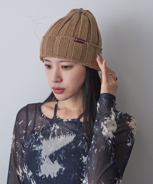 newhattan（ニューハッタン）の「【NEWHATTAN】アクリルニットキャップ NWHT-H3062 MURS（ニットキャップ/ビーニー・メンズ・グレー/カーキ/オリーブ/バーガンディー/レッド/ホワイト/ダークグレー/ブラック/オレンジ・FREE）」の6枚目の写真