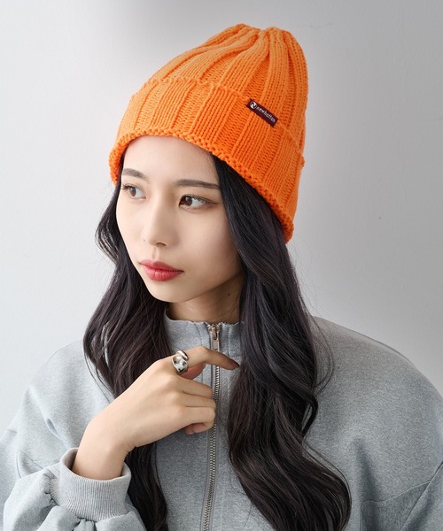 newhattan（ニューハッタン）の「【NEWHATTAN】アクリルニットキャップ NWHT-H3062 MURS（ニットキャップ/ビーニー・メンズ・グレー/カーキ/オリーブ/バーガンディー/レッド/ホワイト/ダークグレー/ブラック/オレンジ・FREE）」の9枚目の写真