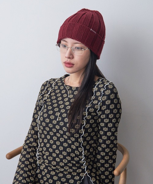 newhattan（ニューハッタン）の「【NEWHATTAN】アクリルニットキャップ NWHT-H3062 MURS（ニットキャップ/ビーニー・メンズ・グレー/カーキ/オリーブ/バーガンディー/レッド/ホワイト/ダークグレー/ブラック/オレンジ・FREE）」の16枚目の写真