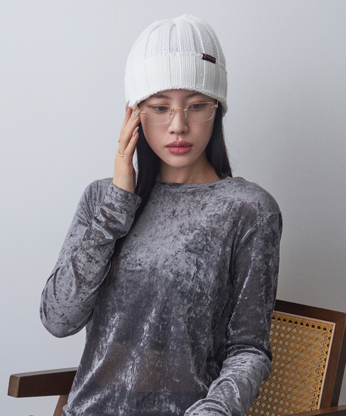 newhattan（ニューハッタン）の「【NEWHATTAN】アクリルニットキャップ NWHT-H3062 MURS（ニットキャップ/ビーニー・メンズ・グレー/カーキ/オリーブ/バーガンディー/レッド/ホワイト/ダークグレー/ブラック/オレンジ・FREE）」の22枚目の写真